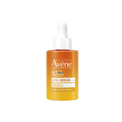 Avène Eau Thermale Ultra Serum SPF50+ — ενεργοποιεί τη λάμψη, 30ml