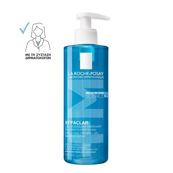 La Roche-Posay Effaclar M Purifying Foaming Gel Αφρώδες Τζελ Καθαρισμού 400 ml
