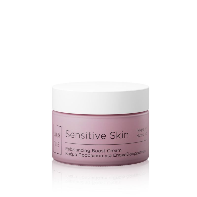 Lavish Care Sensitive Skin Rebalancing Boost Cream Night Ενυδατική Κρέμα Νυκτός 50ml