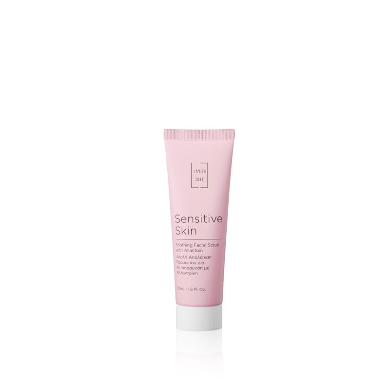 Lavish Care Sensitive Skin Soothing Facial Scrub with Allantoin Απαλό Απολεπιστικό Προσώπου 50ml