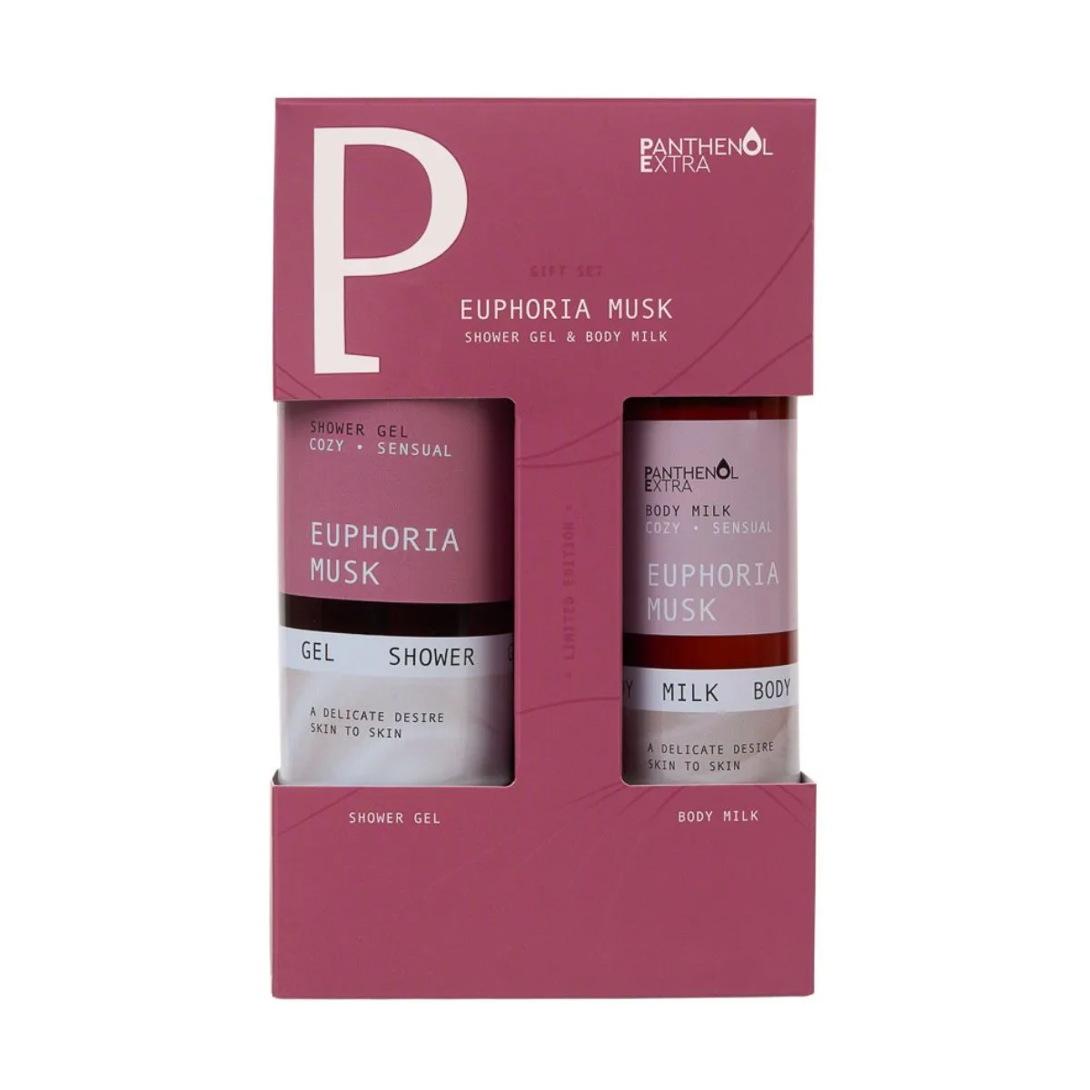 Panthenol Extra Euphoria Musk (Shower Gel 500ml & Body Milk 300ml)