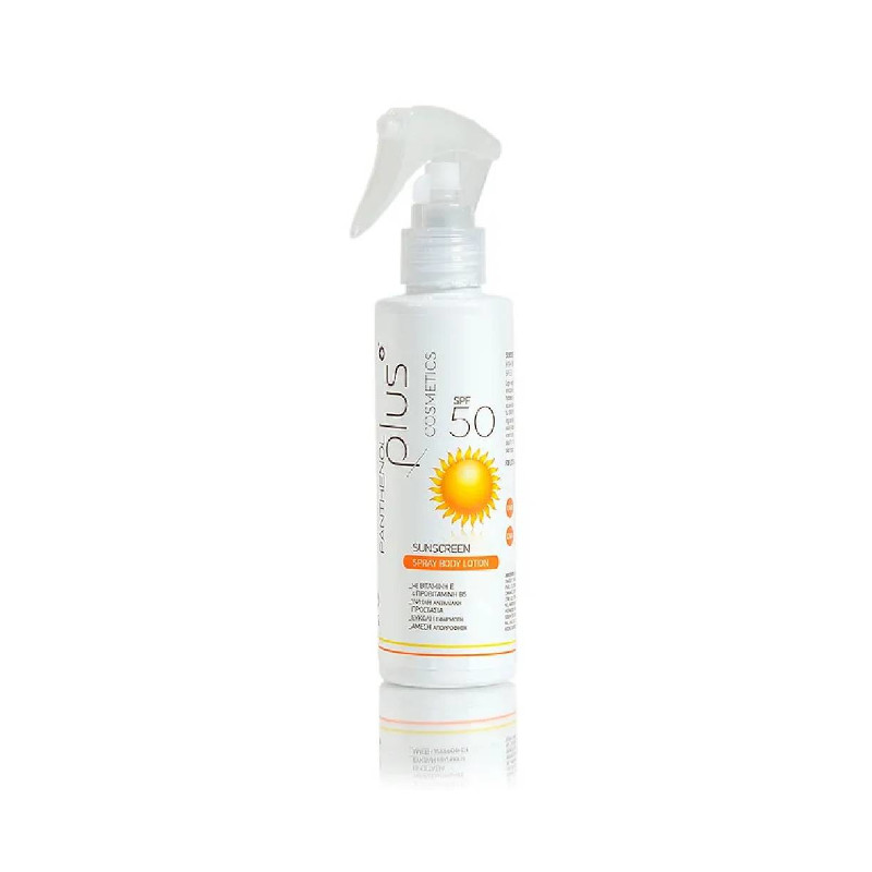 Panthenol Plus Sun SPF50 Spray — αντηλιακό γαλάκτωμα σώματος, 125ml