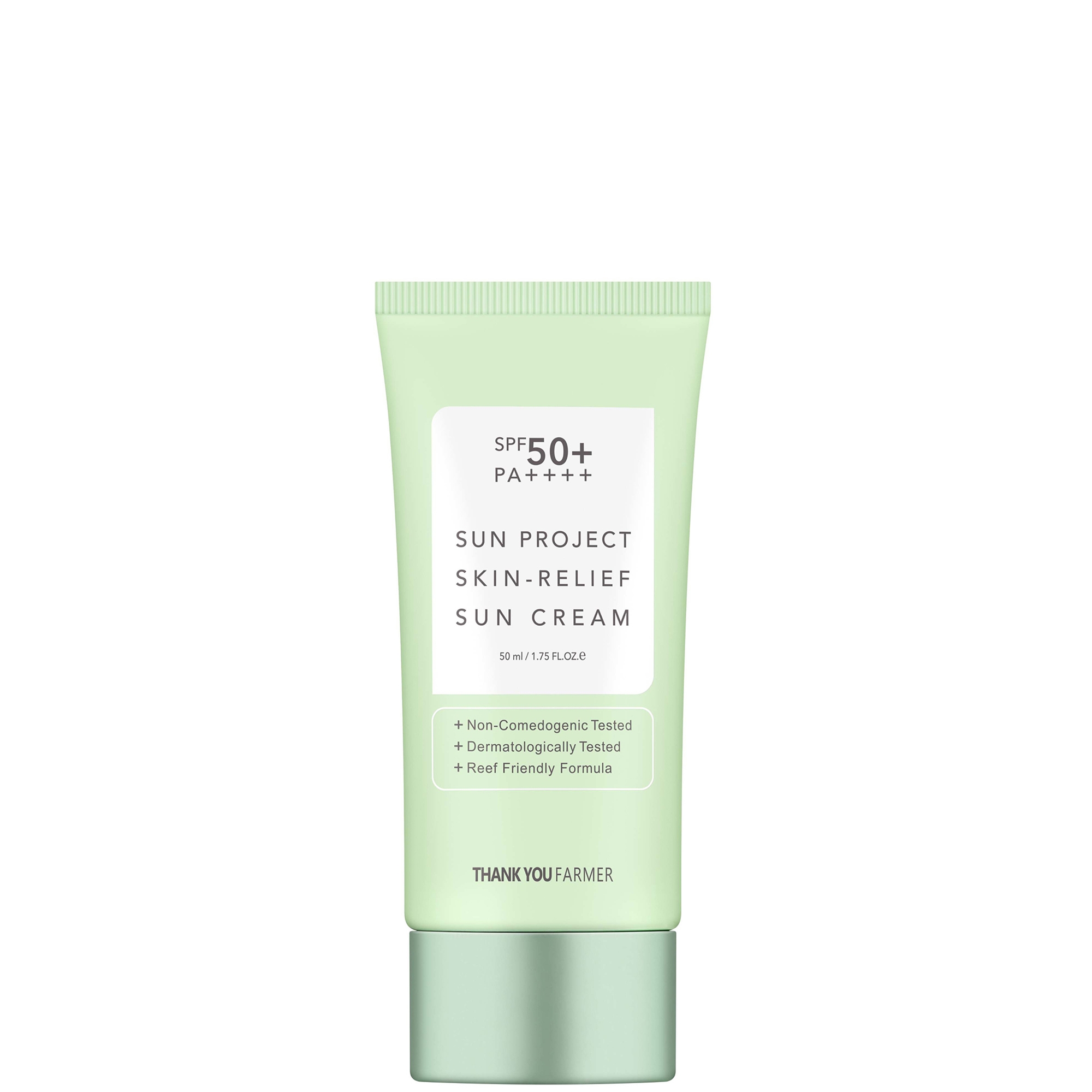 Thank You Farmer Sun Project Skin Relief Αντηλιακή Κρέμα Προσώπου SPF50 50ml